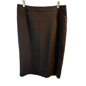 Worthington, 12, Black, Dressy stretch lined pencil skirt